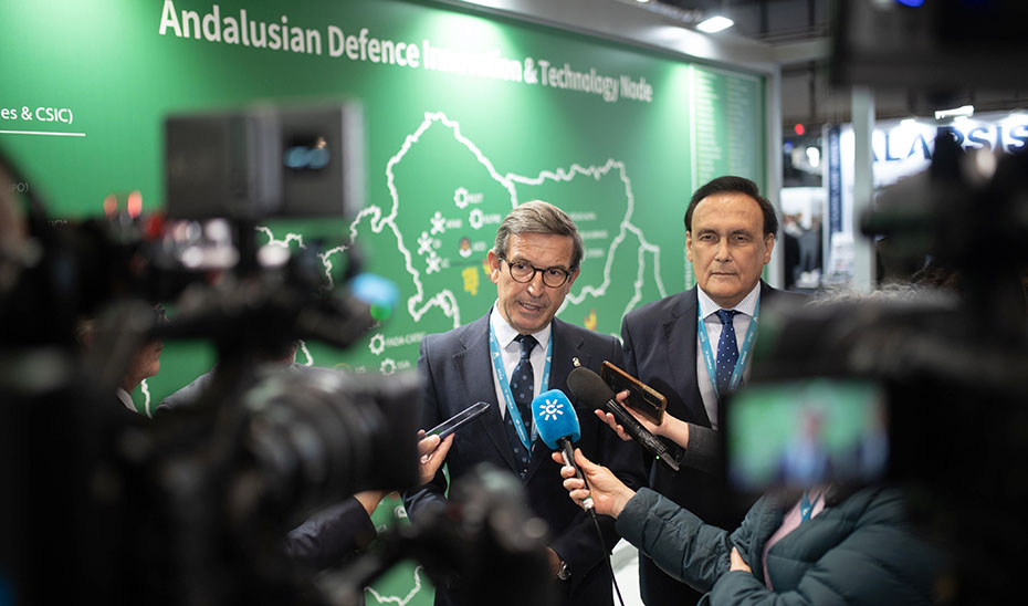 Andalucía activa 230 millones en ayudas para fortalecer la industria de defensa